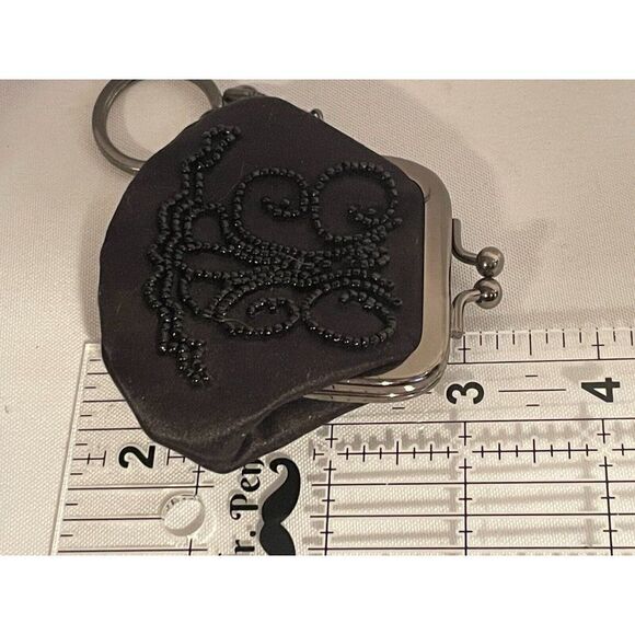 Ann Taylor LOFT Keychain Beaded Change Purse - Picture 5 of 6